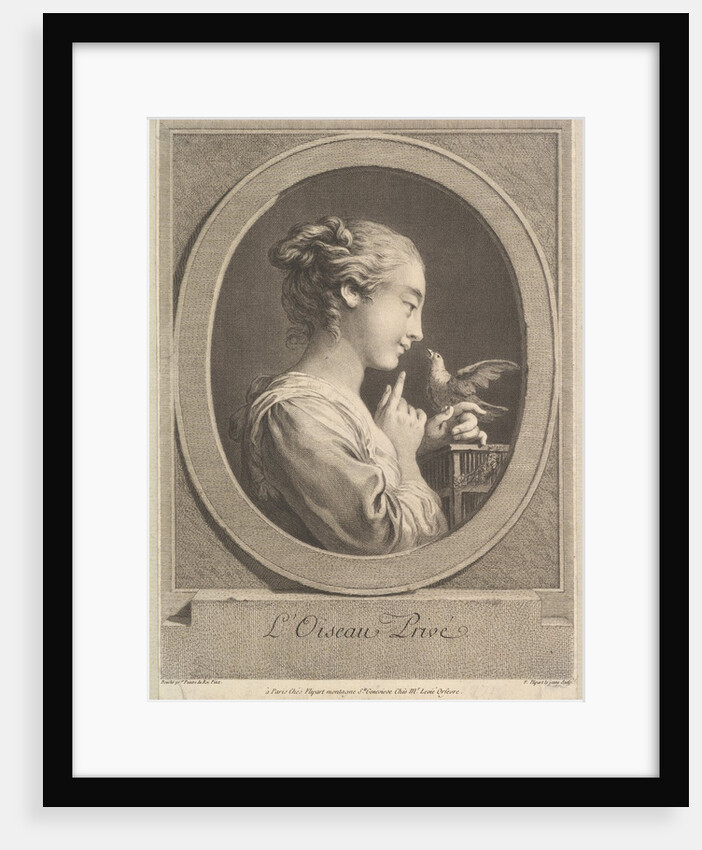 The Tamed Bird, ca. 1769 by Jean Jacques Flipart