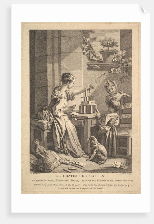 House of Cards by Jean Michel Liotard