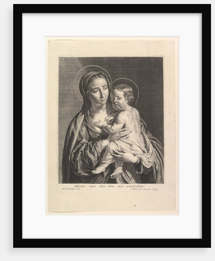La Vierge a l'enfant by Jean Morin