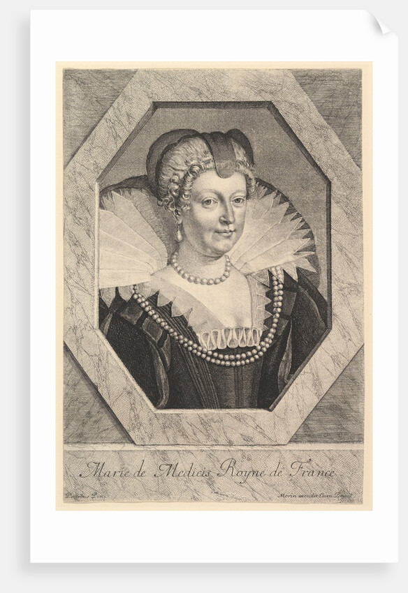 Marie de Medicis, reine de France by Jean Morin