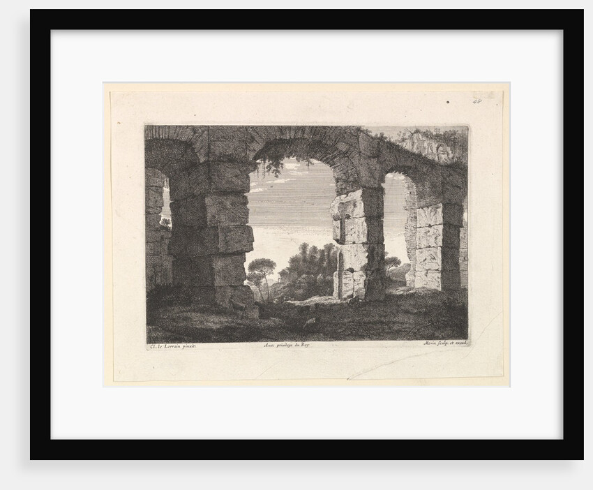 Ruines d'Aqueduc by Jean Morin