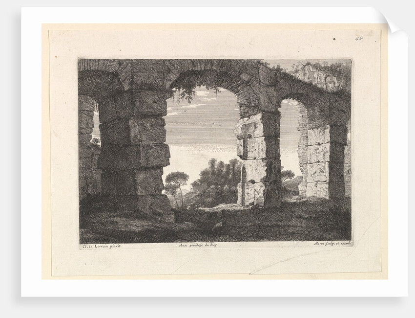 Ruines d'Aqueduc by Jean Morin