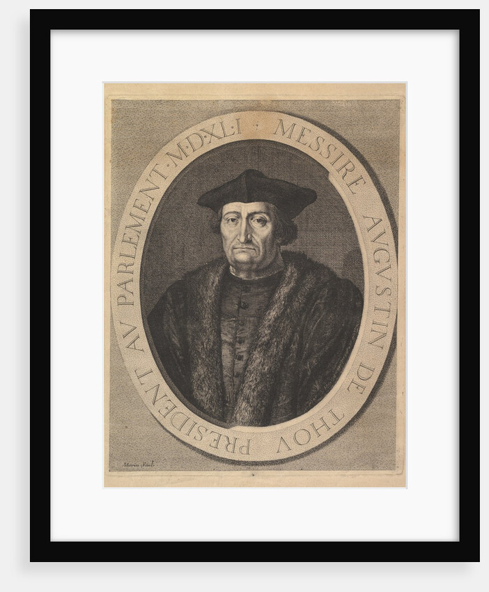 Augustin de Thou, president au Parlement by Jean Morin