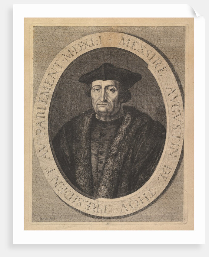 Augustin de Thou, president au Parlement by Jean Morin