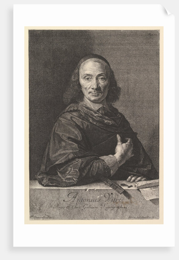 Antoine Vitre, typrographe du roi by Jean Morin