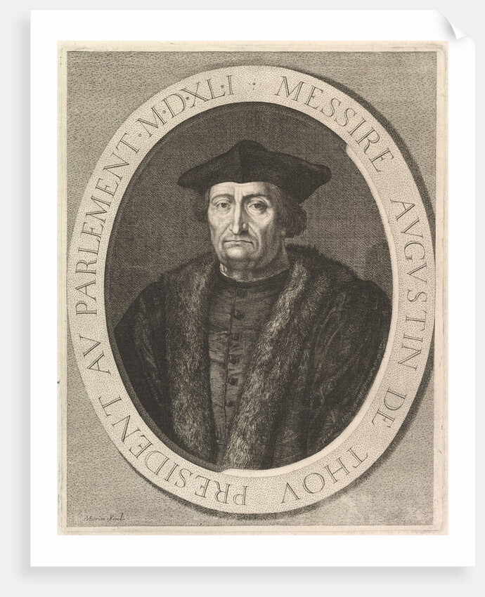 Augustin de Thou, president au Parlement by Jean Morin