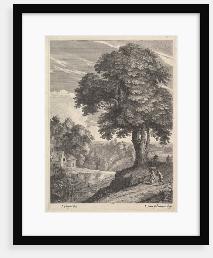 Les Deux Chaumieres by Jean Morin