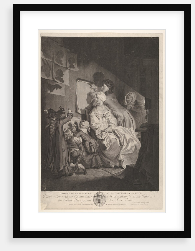 Origin of Painting by Jean Ouvrier