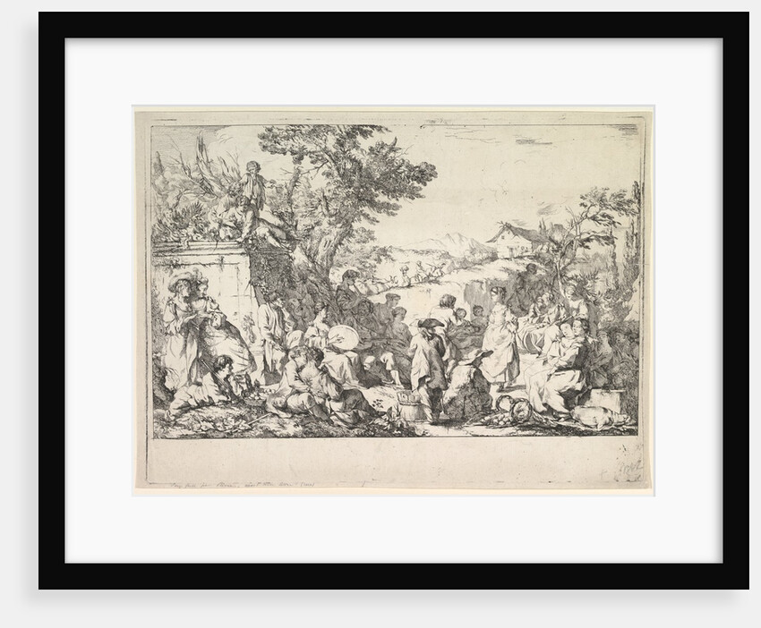 The Village Festival, ca. 1735-40 by Jean Baptiste Marie Pierre