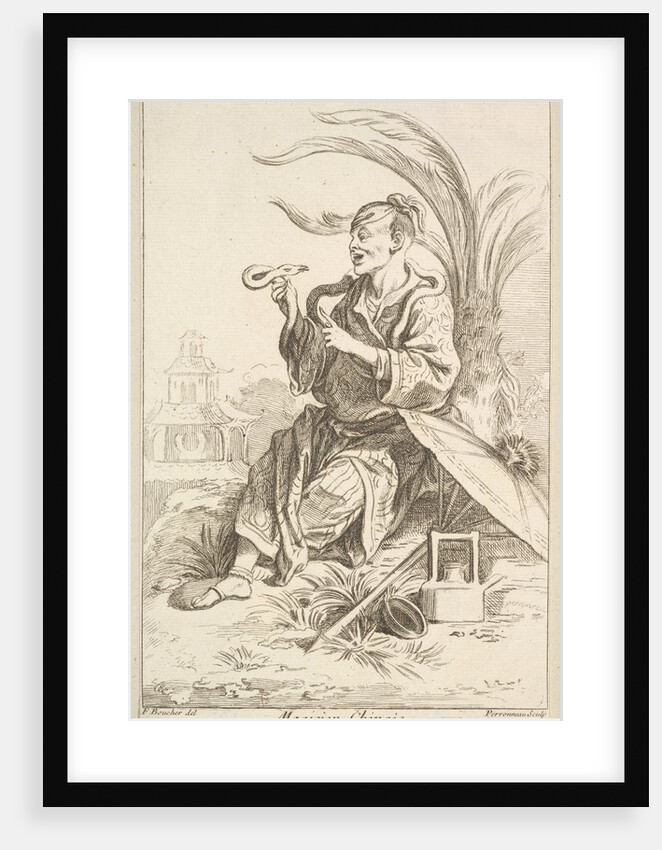 Chinese Magician, 1738-45 by Jean-Baptiste Perronneau