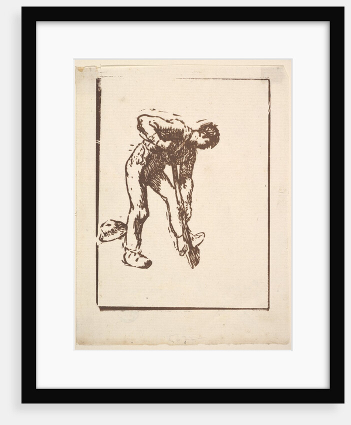 Digger, 1863 by Jean Francois Millet
