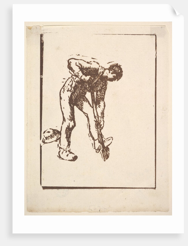 Digger, 1863 by Jean Francois Millet
