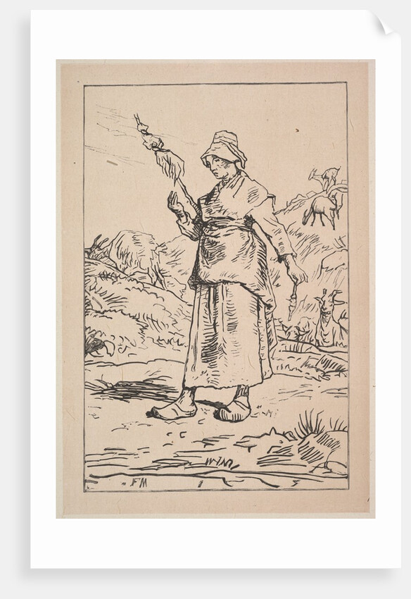 Spinner from the Auvergne, 1830-99 by Unknown