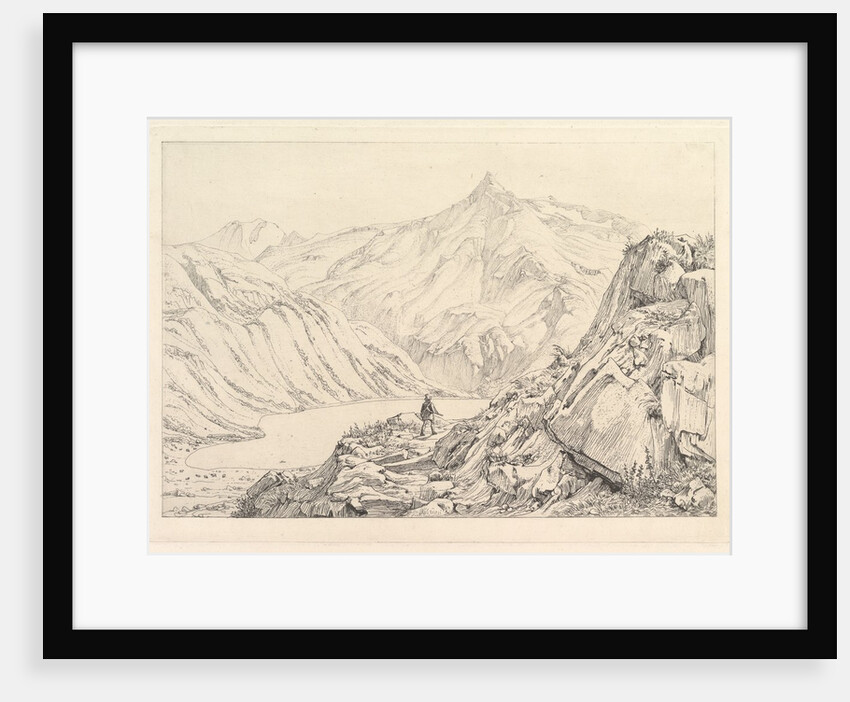 Bockhart Lake, early 19th century by Johann Christian Erhard