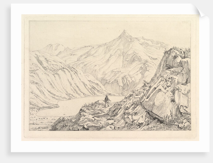 Bockhart Lake, early 19th century by Johann Christian Erhard