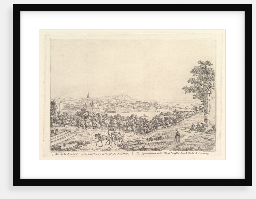 Paths in the Dukedom of Salzburg, early 19th century by Johann Christian Erhard
