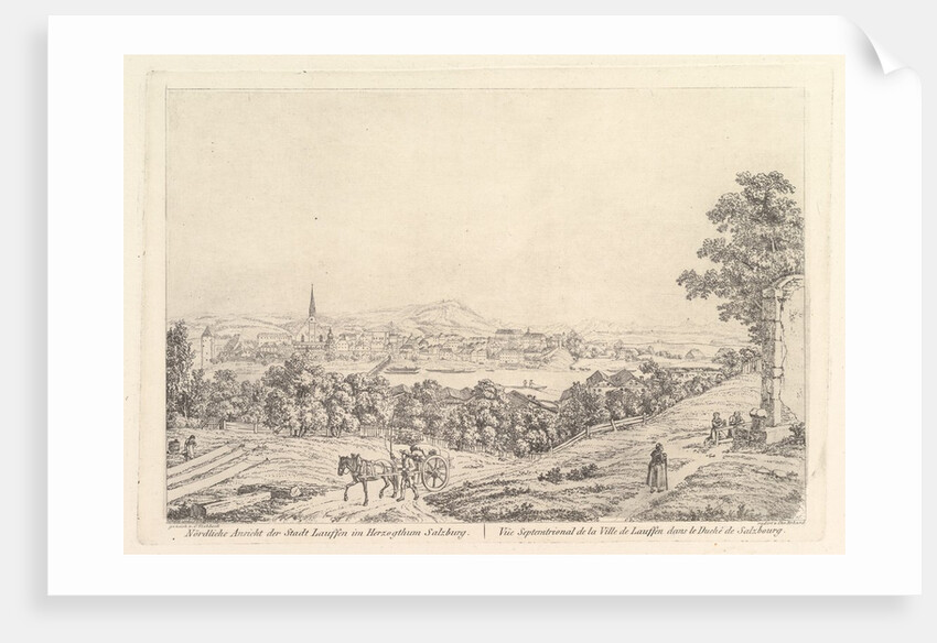 Paths in the Dukedom of Salzburg, early 19th century by Johann Christian Erhard