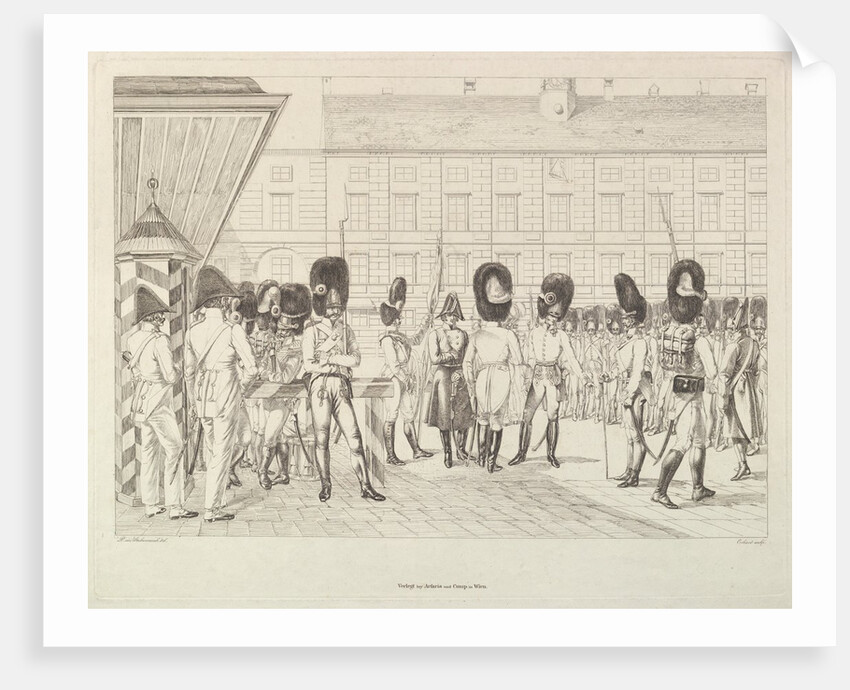 Austrian Grenadiers, early 19th century by Johann Christian Erhard