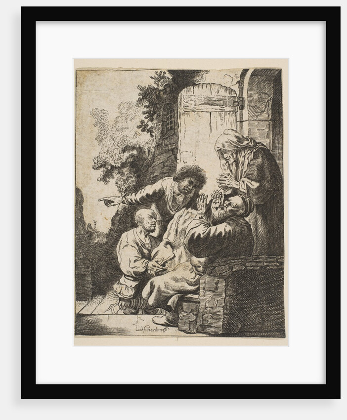 Joseph's Coat Brought to Jacob, ca. 1633 by Johann Georg Hertel