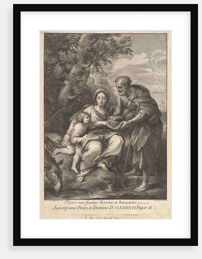 The Virgin and Joseph with the Young Jesus, 1710-40 by Johann Jakob Frey the Elder