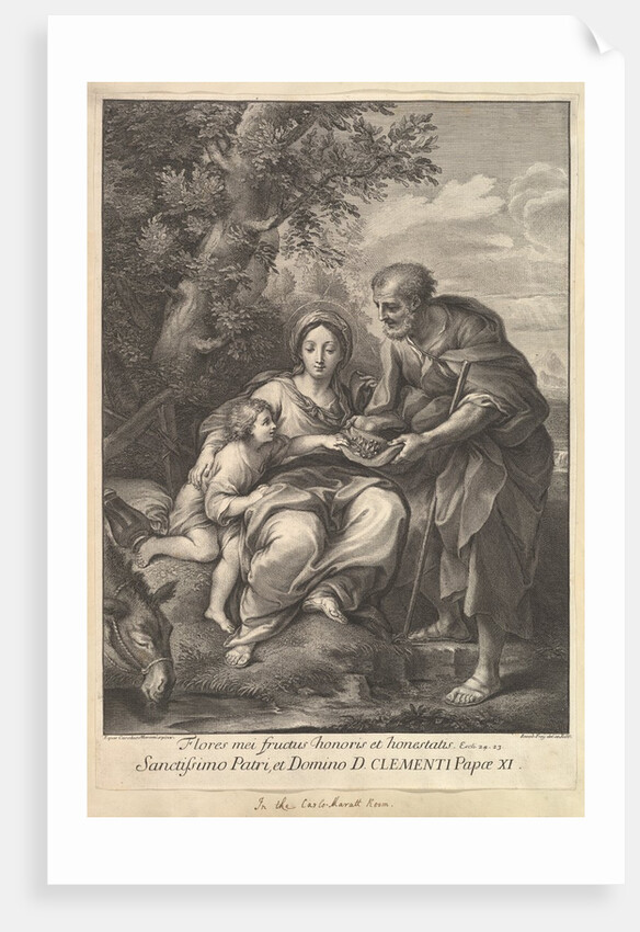The Virgin and Joseph with the Young Jesus, 1710-40 by Johann Jakob Frey the Elder