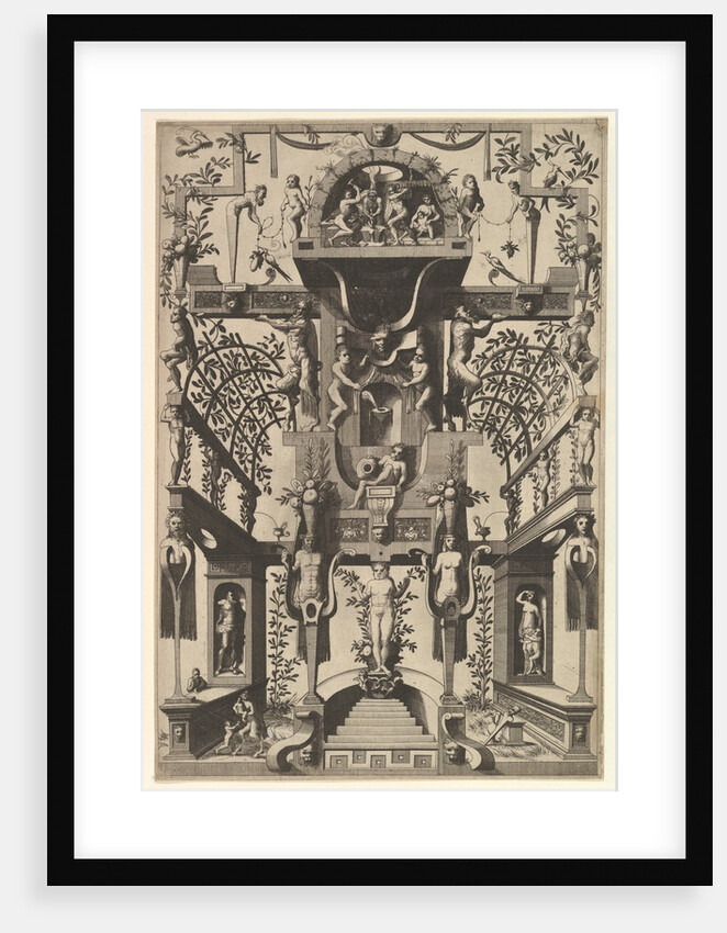 Modern Grotesque Decoration, 1557 by Johannes van Doetecum I