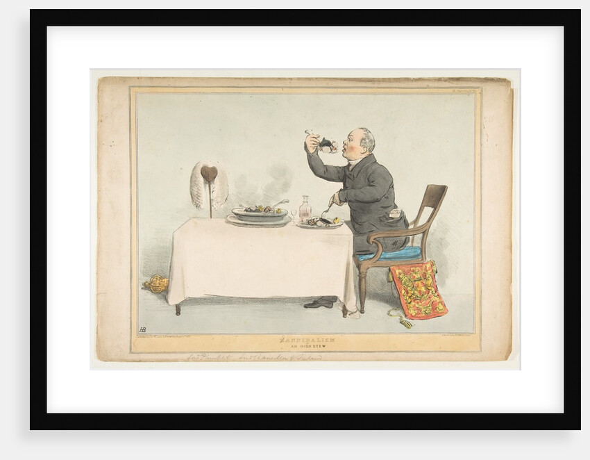 Hannibalism or an Irish Stew, August 5, 1833 by John Doyle