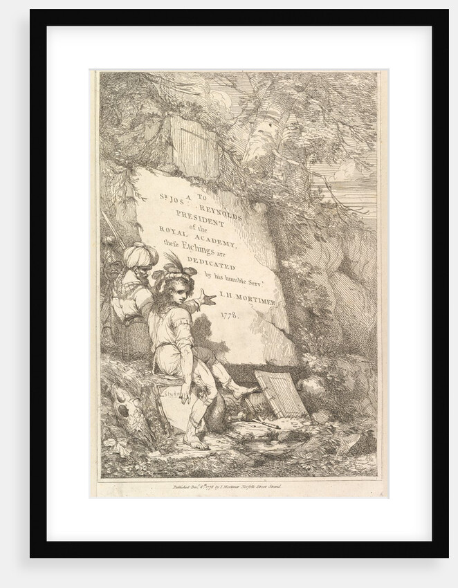 Frontispiece, 1778 by John Hamilton Mortimer