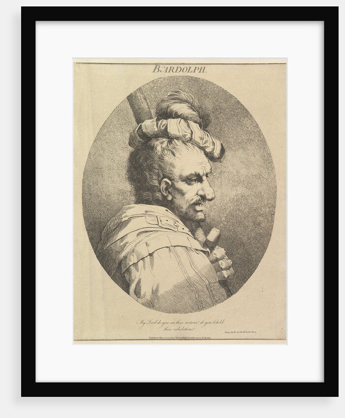 Bardolph, May 20, 1775 by John Hamilton Mortimer