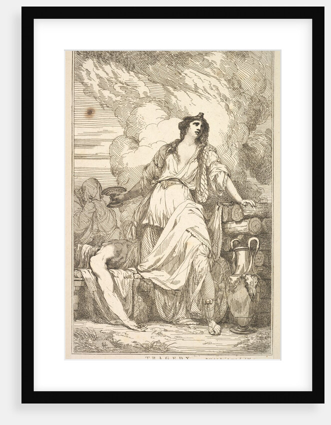 Tragedy, December 8, 1778 by John Hamilton Mortimer
