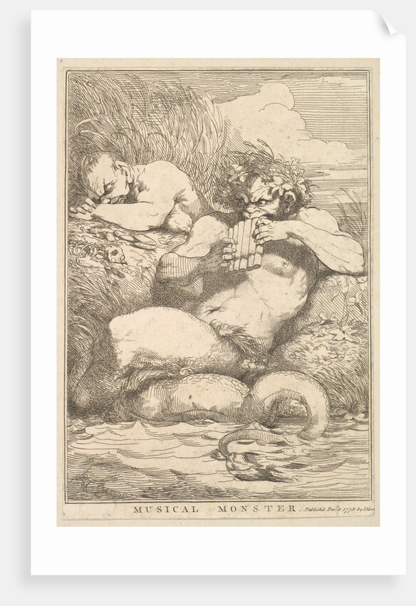 Musical Monster, December 8, 1778 by John Hamilton Mortimer