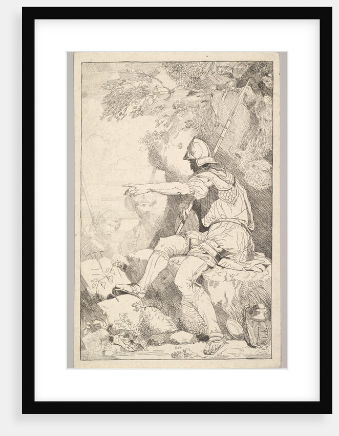 Banditti Taking His Post, late 18th century by Unknown