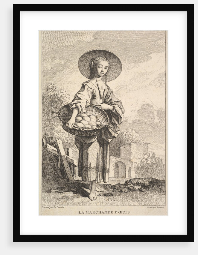 The Egg Merchant, 1741-63 by John Ingram