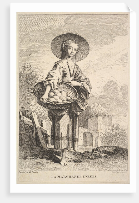 The Egg Merchant, 1741-63 by John Ingram