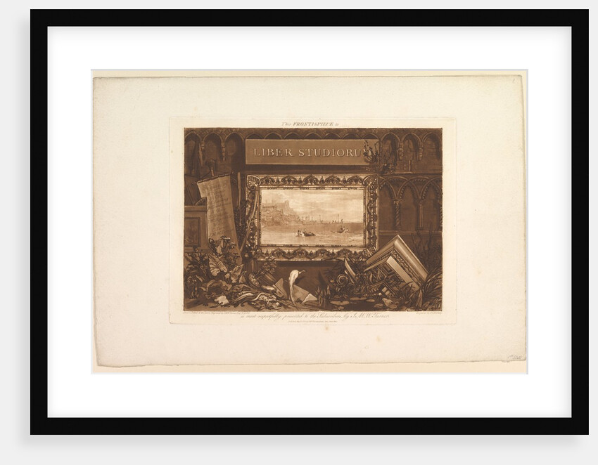 The Frontispiece to Liber Studiorum, May 1812 by JMW Turner