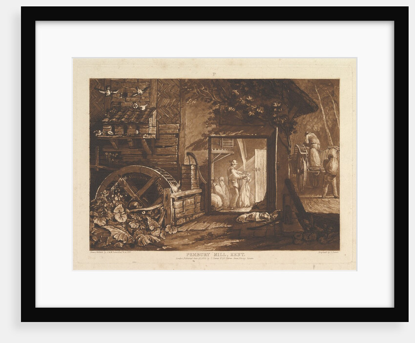 Pembury Mill, Kent, June 10, 1808 by JMW Turner