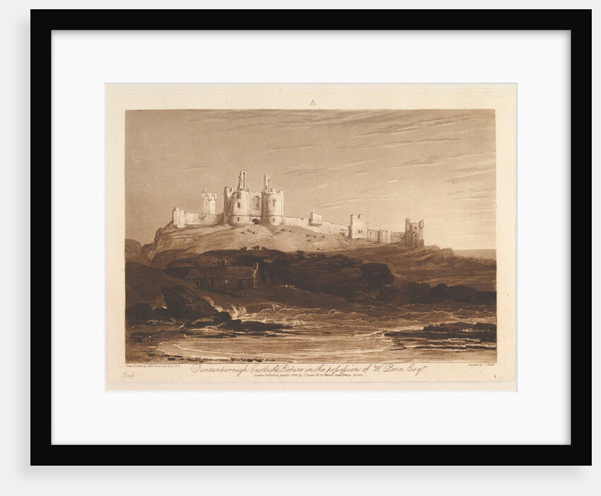 Dunstanborough Castle, June 10, 1808 by JMW Turner