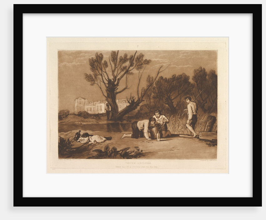 Young Anglers, June 1, 1811 by JMW Turner
