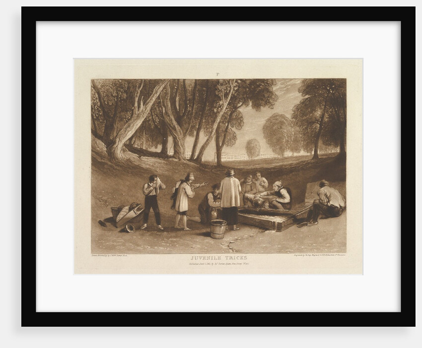 Juvenile Tricks, January 1, 1811 by JMW Turner