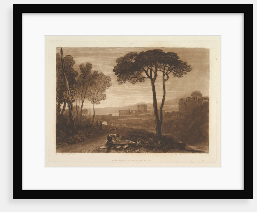 Scene in the Campagna, February 1, 1812 by JMW Turner