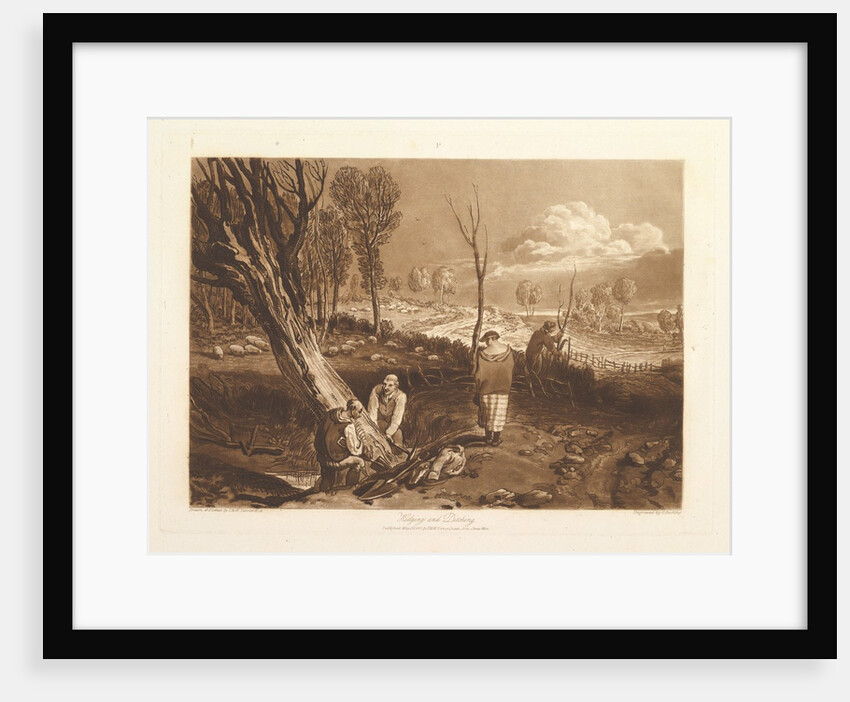 Hedging and Ditching, May 23, 1812 by JMW Turner