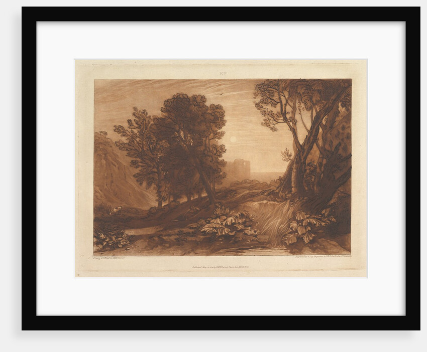 Solitude, or The Reading Magdalen, May 12, 1814 by JMW Turner