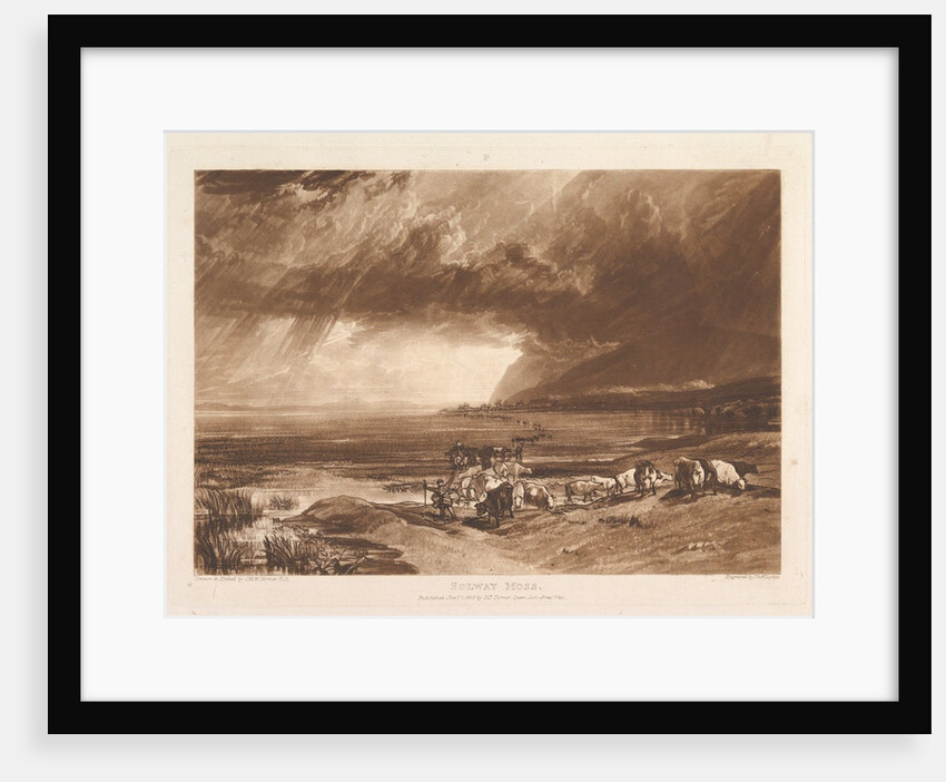 Solway Moss, January 1, 1816 by JMW Turner