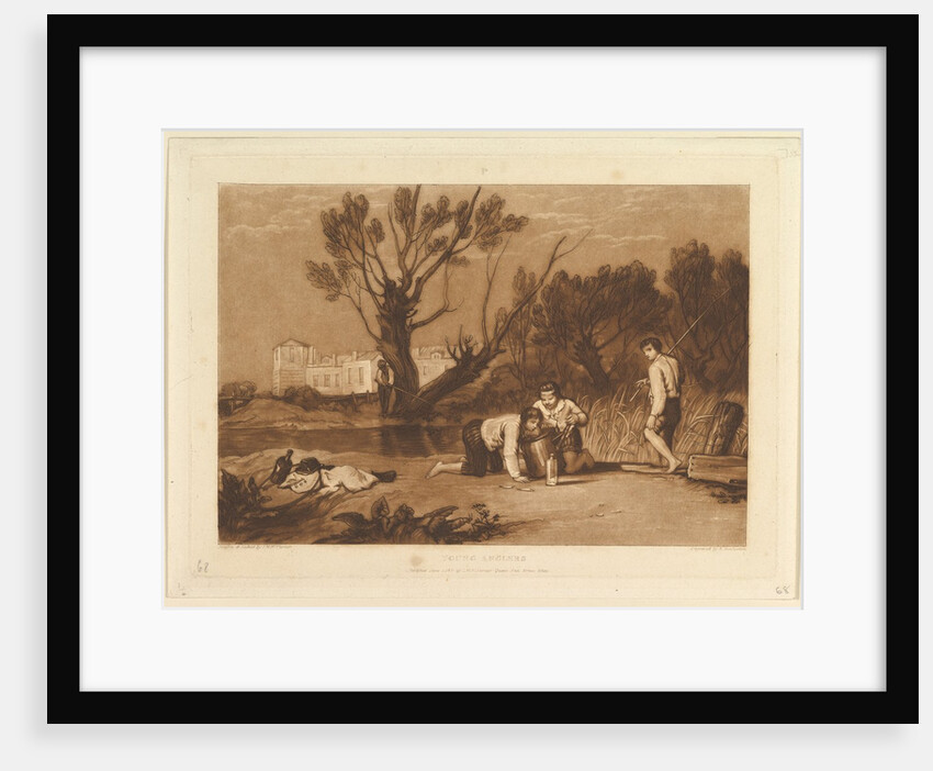 Young Anglers, June 1, 1811 by JMW Turner
