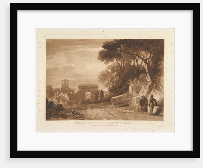Christ and the Woman of Samaria, January 1, 1819 by JMW Turner