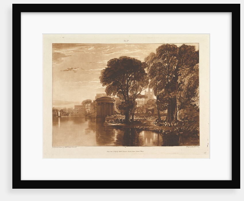 The Alcove, Isleworth, January 1, 1819 by JMW Turner