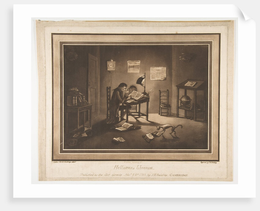 Helluones librorum, November 10, 1786 by John Kirby Baldrey