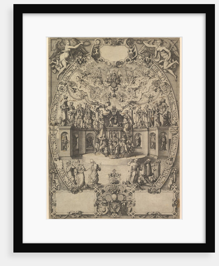 The Apotheosis of Emperor Maximilian II, 16th century by Jost Ammon