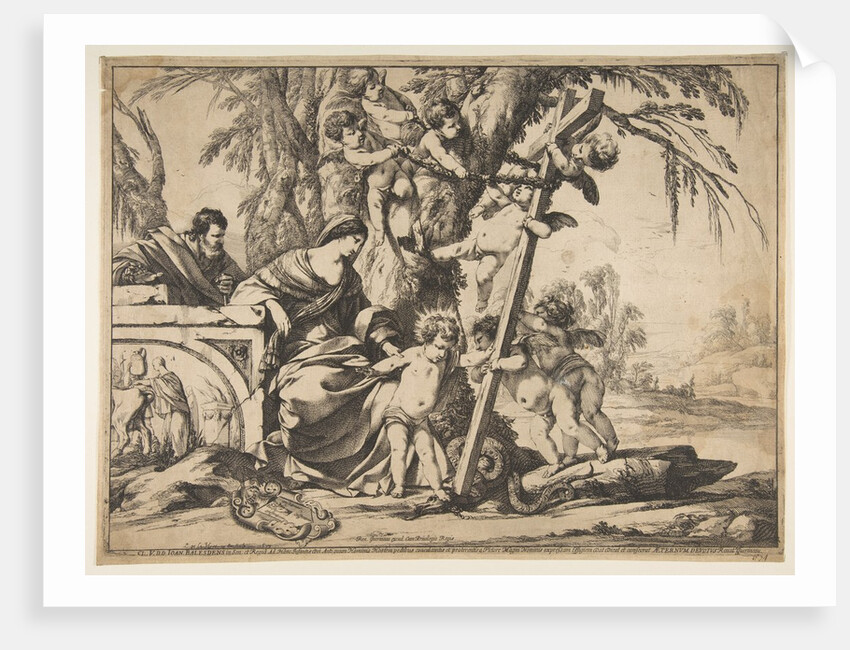 Holy Family with Christ Child Stepping on Serpent, 1639 by Laurent de la Hyre