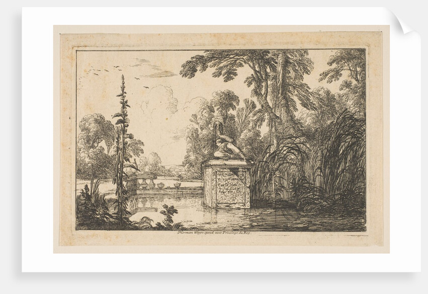 The Pond, 1640 by Laurent de la Hyre